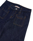 Jeans per bambina Marni Kids a gamba larga - Ninna Nanna