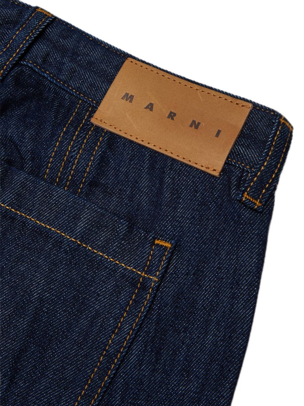 Jeans per bambina Marni Kids a gamba larga - Ninna Nanna