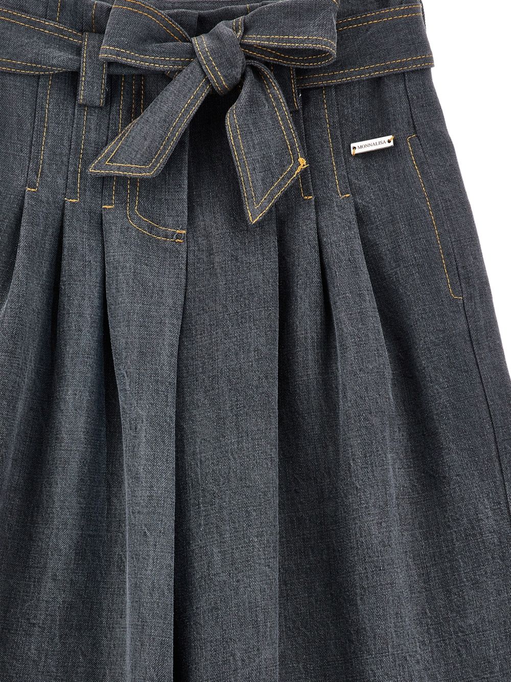 Jeans per bambina Monnalisa con cintura - Ninna Nanna