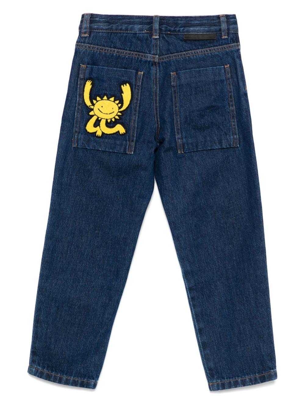 Jeans per bambina Stella McCartney Kids fantasia - Ninna Nanna