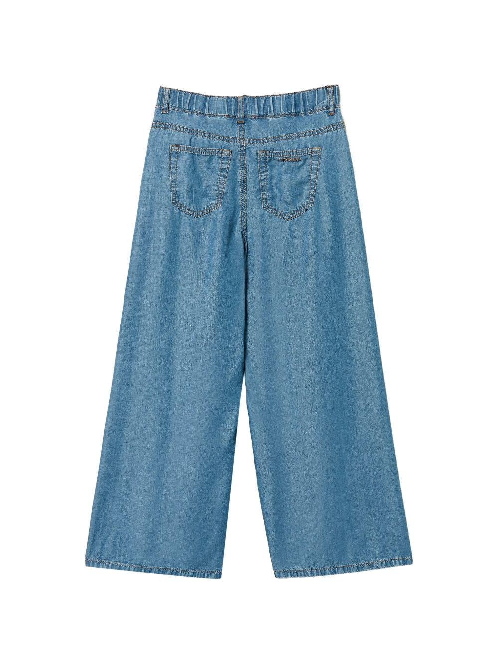 Jeans per bambina Twinset Kids ampi - Ninna Nanna