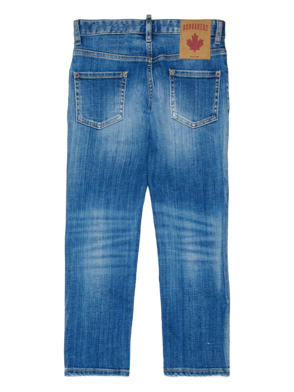 Jeans per bambino Dsquared2 Kids con strappi - Ninna Nanna
