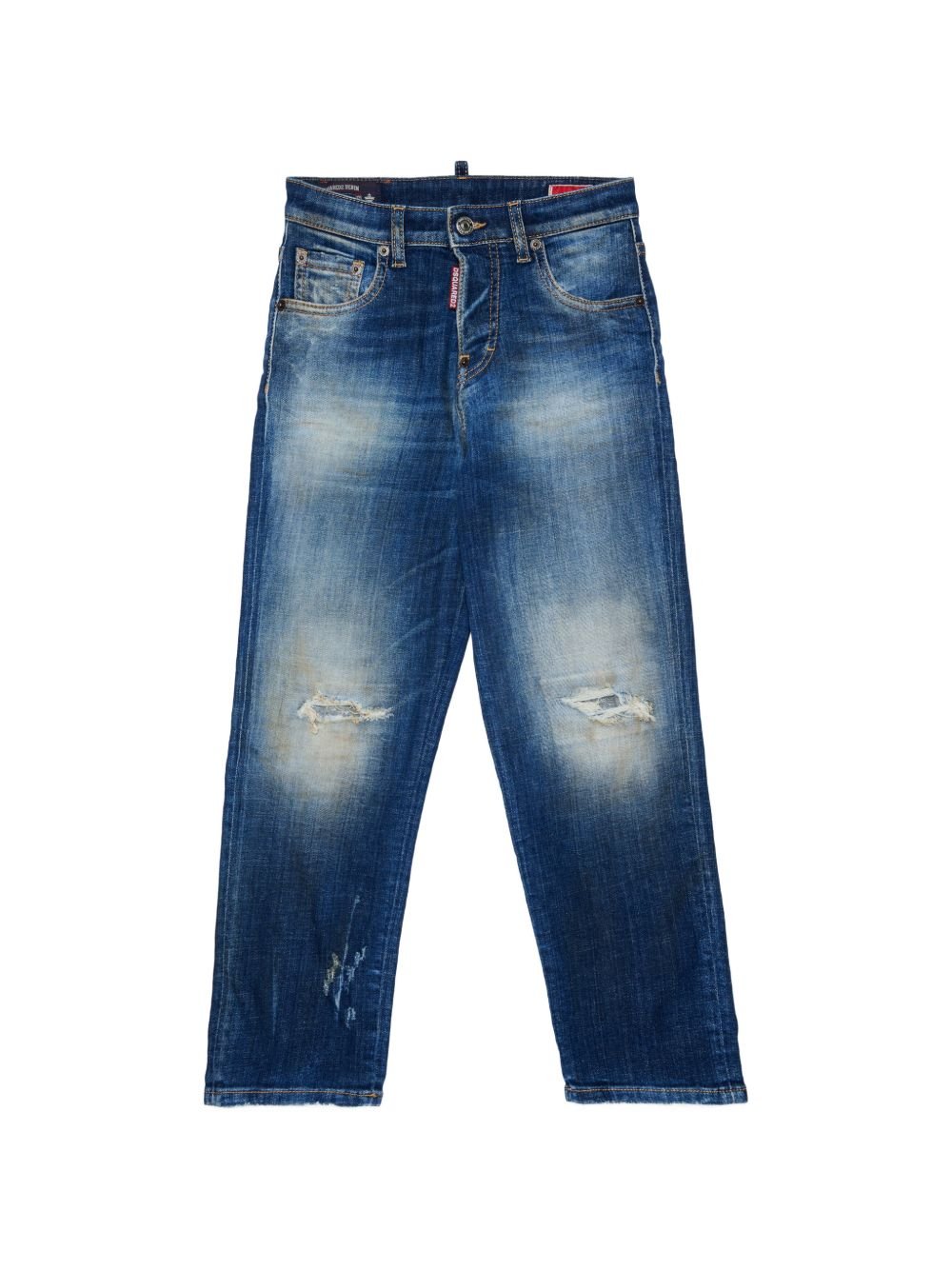 Jeans per bambino Dsquared2 Kids con strappi - Ninna Nanna