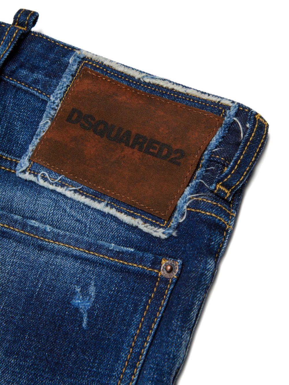 Jeans per bambino Dsquared2 Kids con strappi - Ninna Nanna