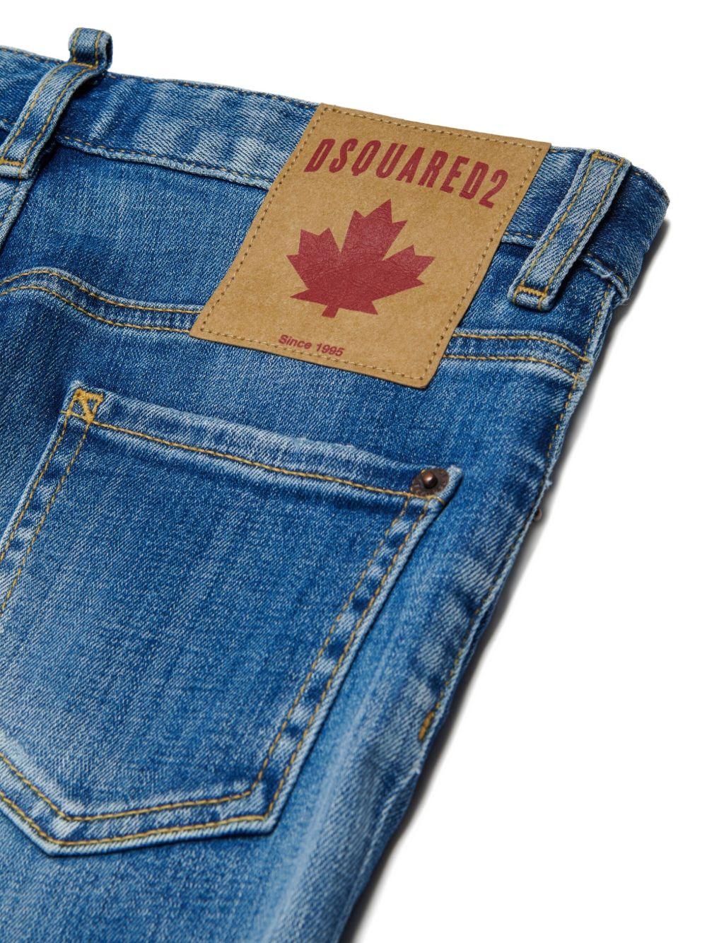 Jeans per bambino Dsquared2 Kids con strappi - Ninna Nanna