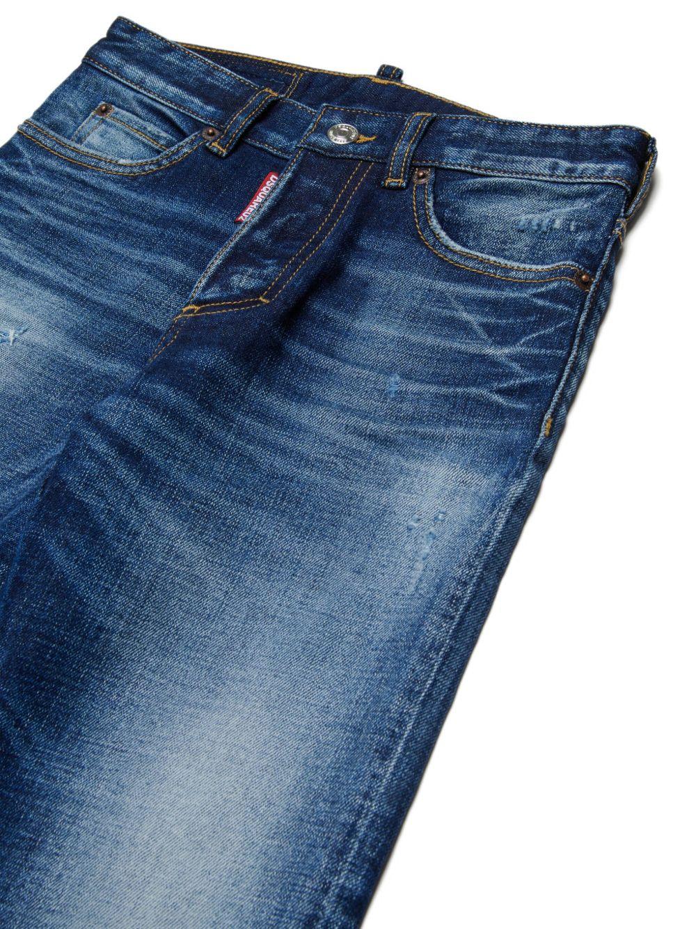 Jeans per bambino Dsquared2 Kids con strappi - Ninna Nanna