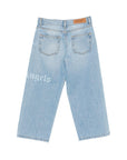 Jeans per bambino Palm Angels Kids con logo - Ninna Nanna