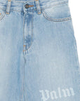 Jeans per bambino Palm Angels Kids con logo - Ninna Nanna