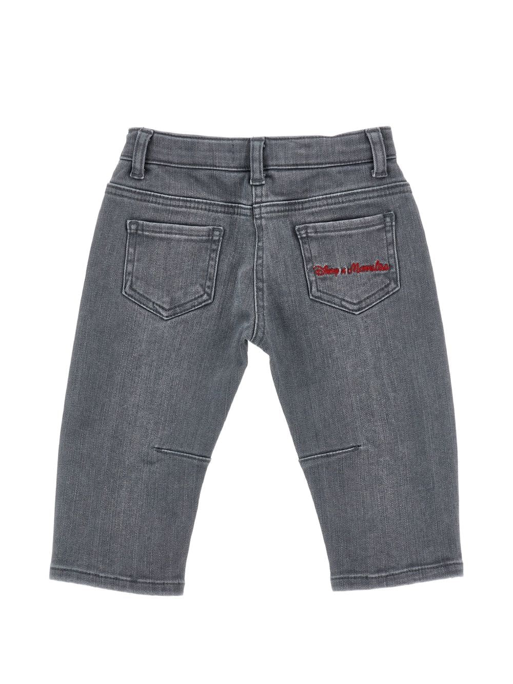 Jeans per neonata Monnalisa con ricamo - Ninna Nanna