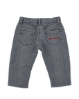 Jeans per neonata Monnalisa con ricamo - Ninna Nanna