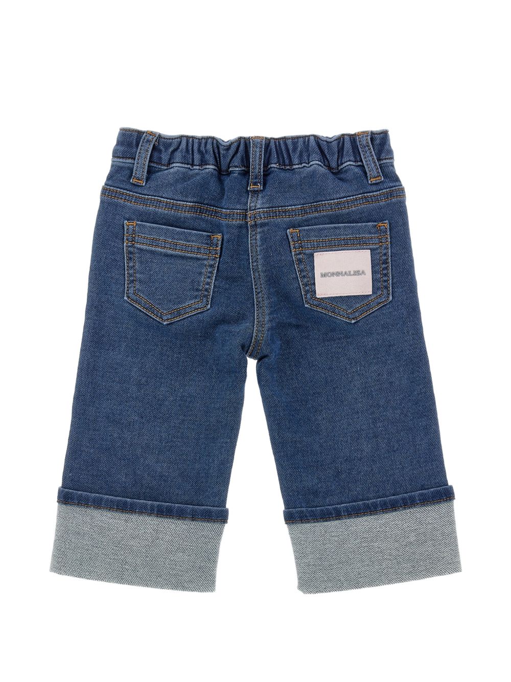 Jeans per neonata Monnalisa con ricamo - Ninna Nanna