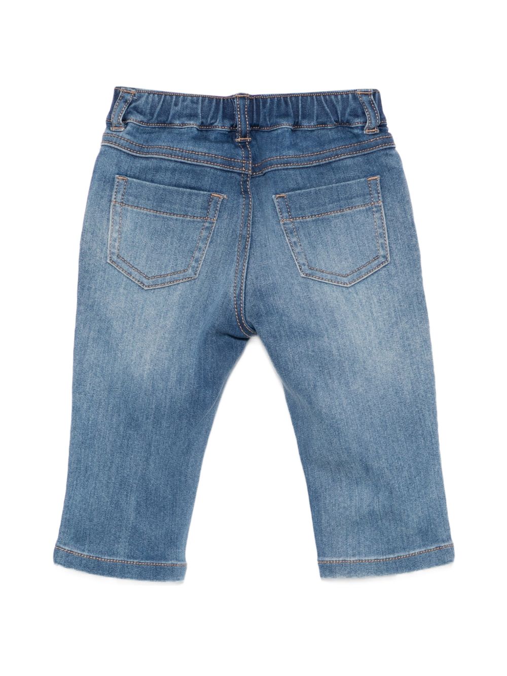Jeans per neonato Moschino Kids con ricamo - Ninna Nanna