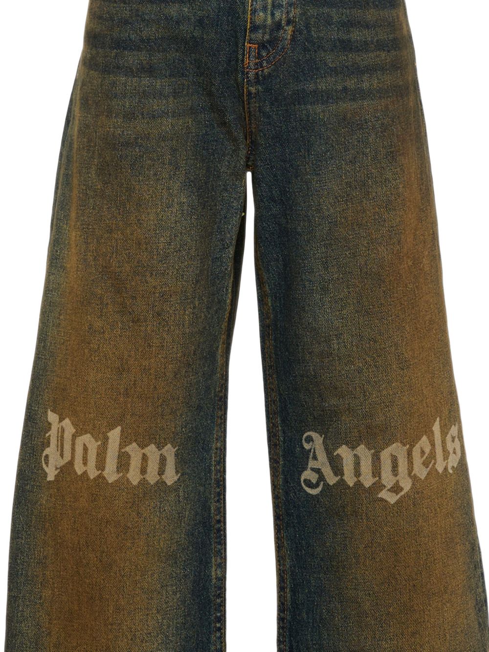 Jeans unisex Palm Angels Kids a gamba larga - Ninna Nanna