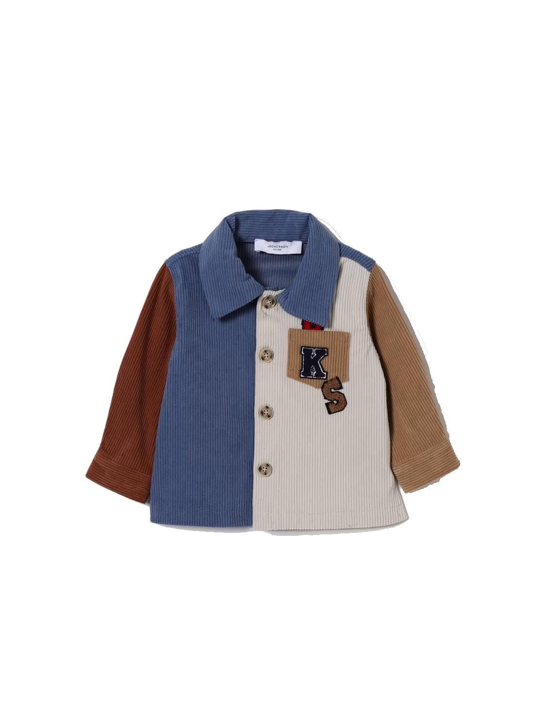 Jeckerson Kids camicia in velluto - Ninna Nanna
