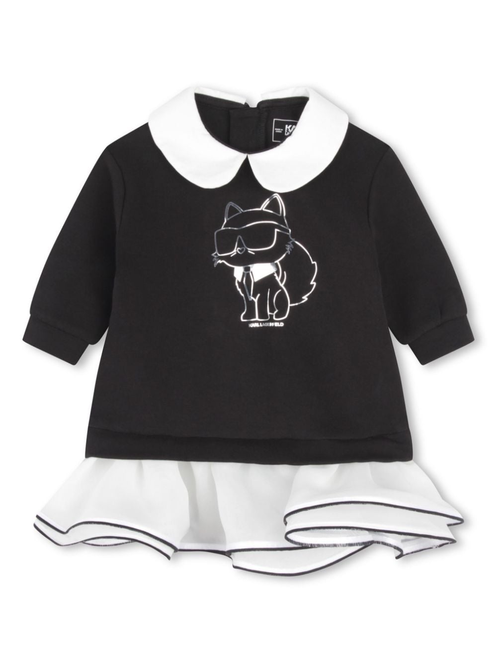 Karl Lagerfeld Kids abito con stampa - Ninna Nanna