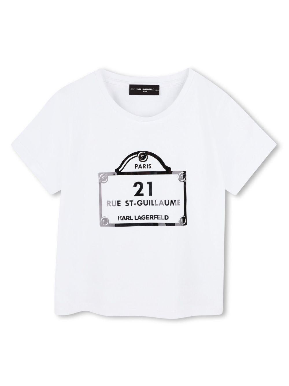 Karl Lagerfeld Kids t-shirt con stampa - Ninna Nanna