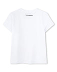 Karl Lagerfeld Kids t-shirt con strass - Ninna Nanna