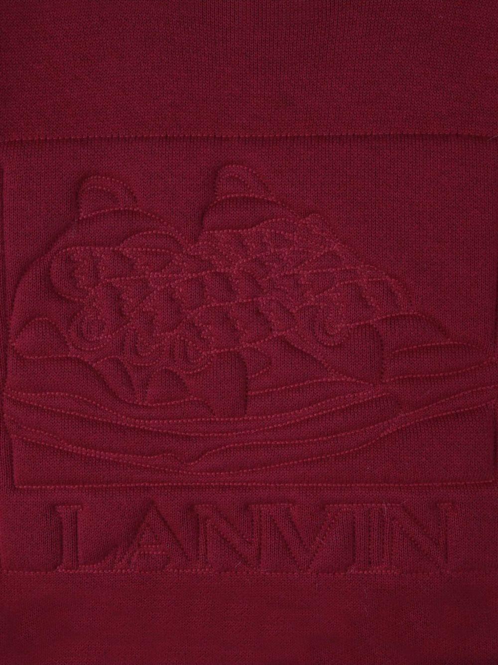Lanvin Kids felpa con logo - Ninna Nanna