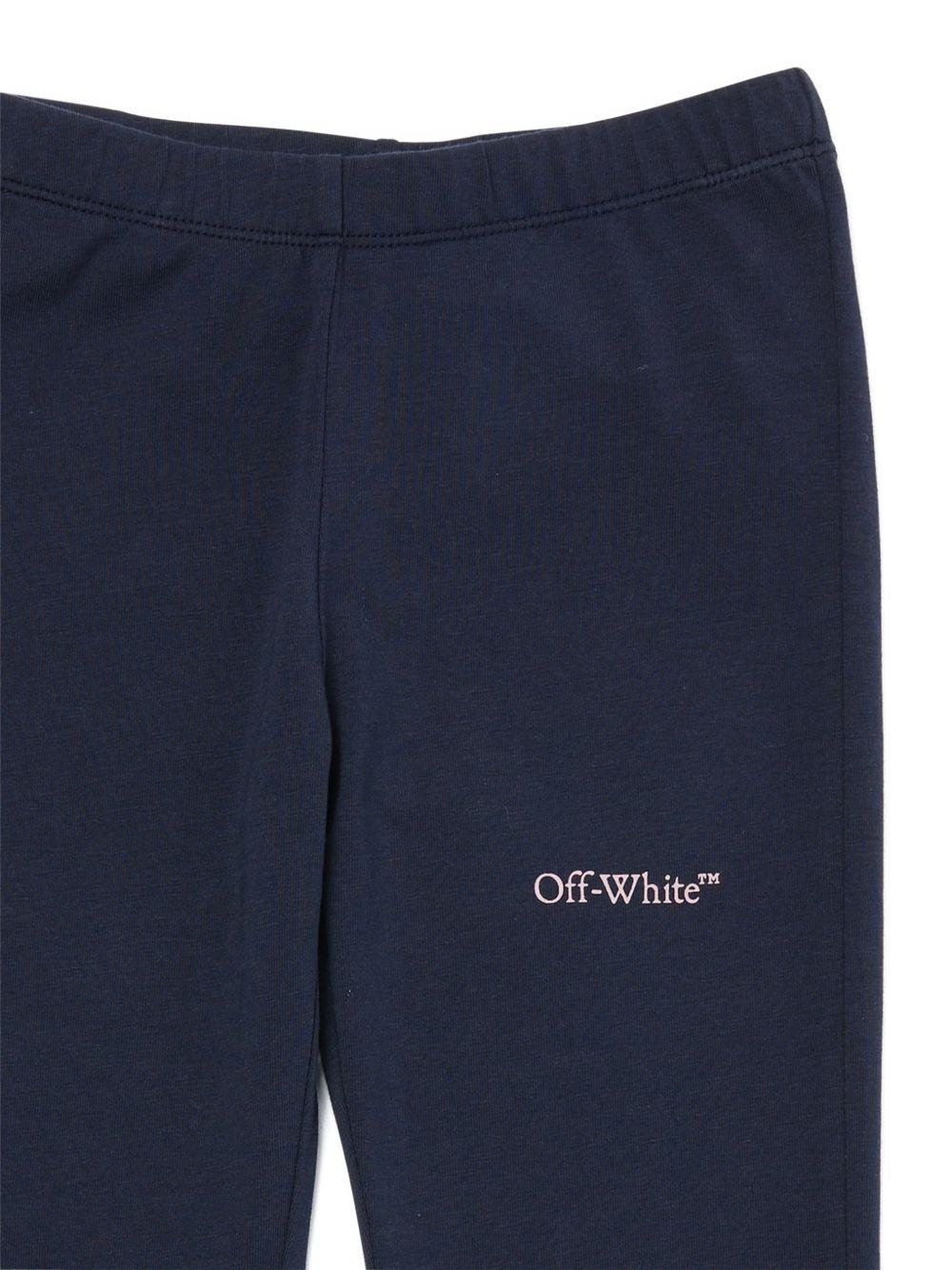 Leggings per bambina Off - White Kids con logo - Ninna Nanna
