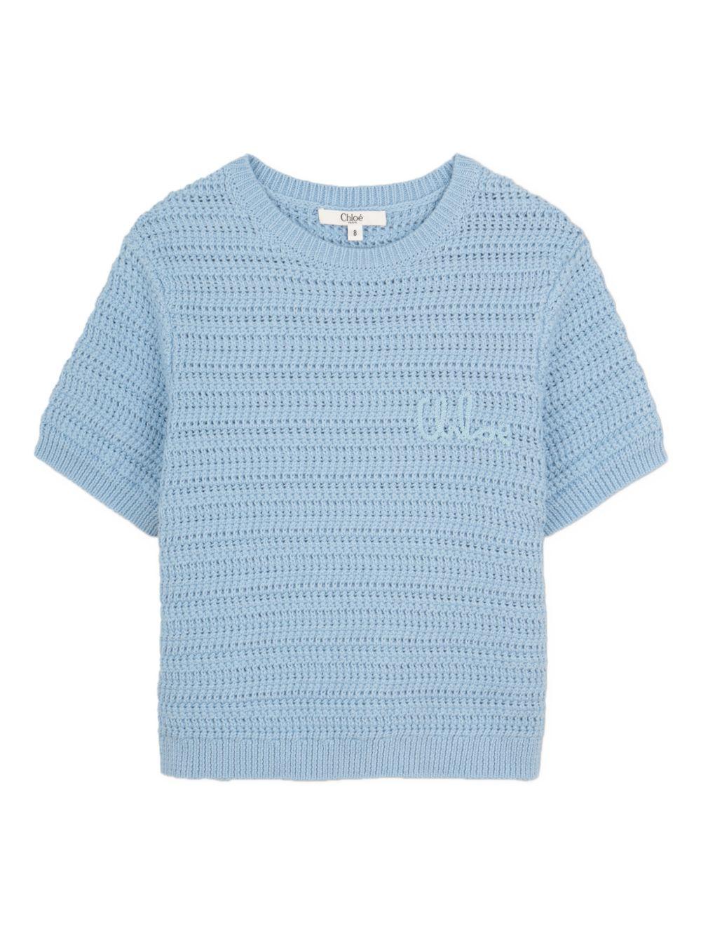 Maglia per bambina Chloé Kids con logo - Ninna Nanna