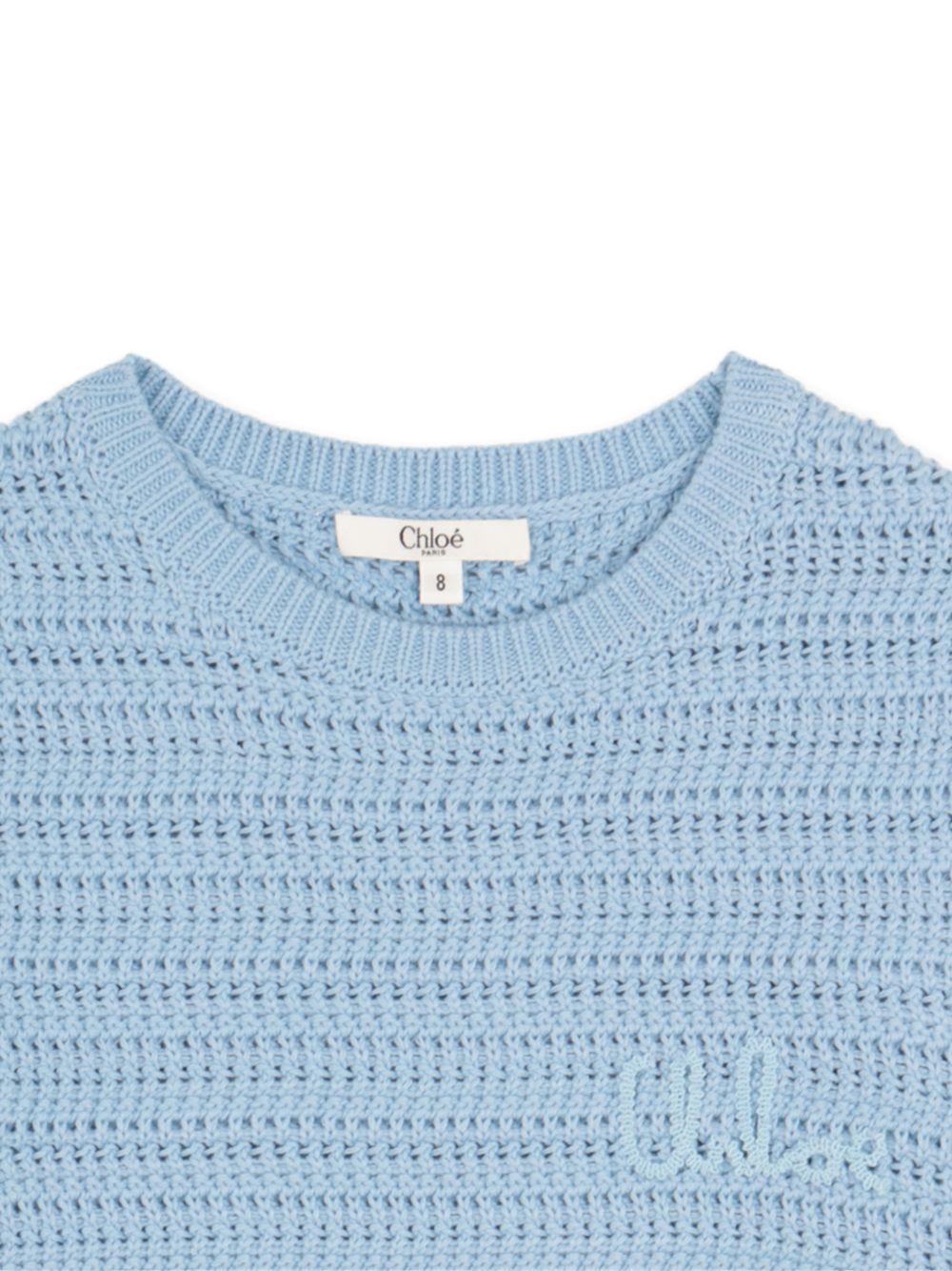 Maglia per bambina Chloé Kids con logo - Ninna Nanna