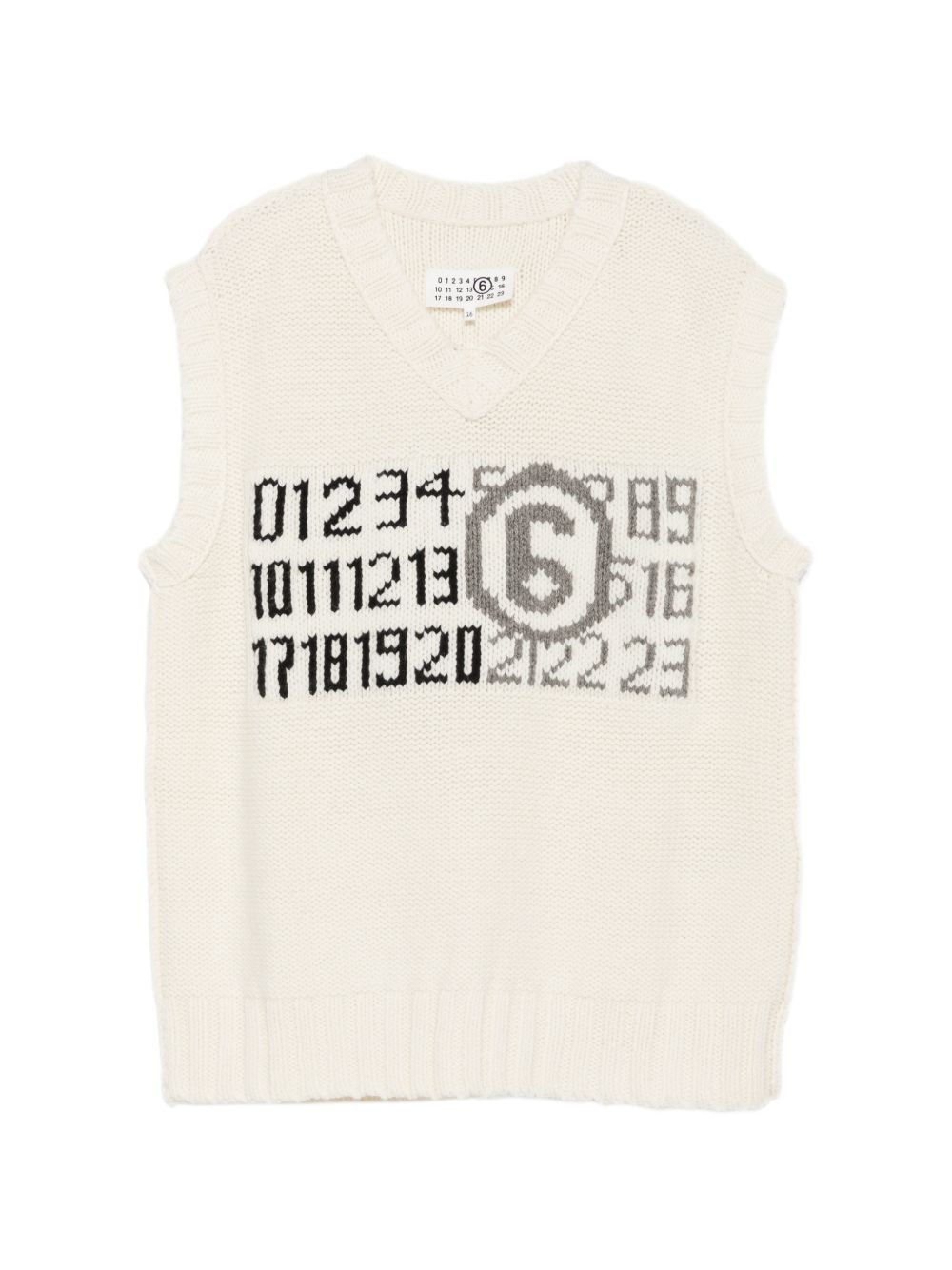 Maglia per bambina Maison Margiela Kids smanicata - Ninna Nanna