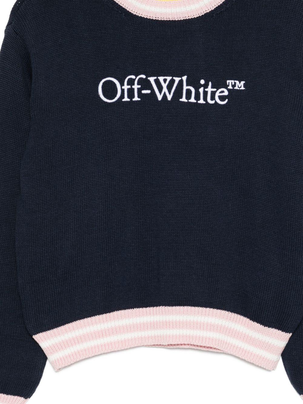 Maglia per bambina Off White Kids con logo - Ninna Nanna