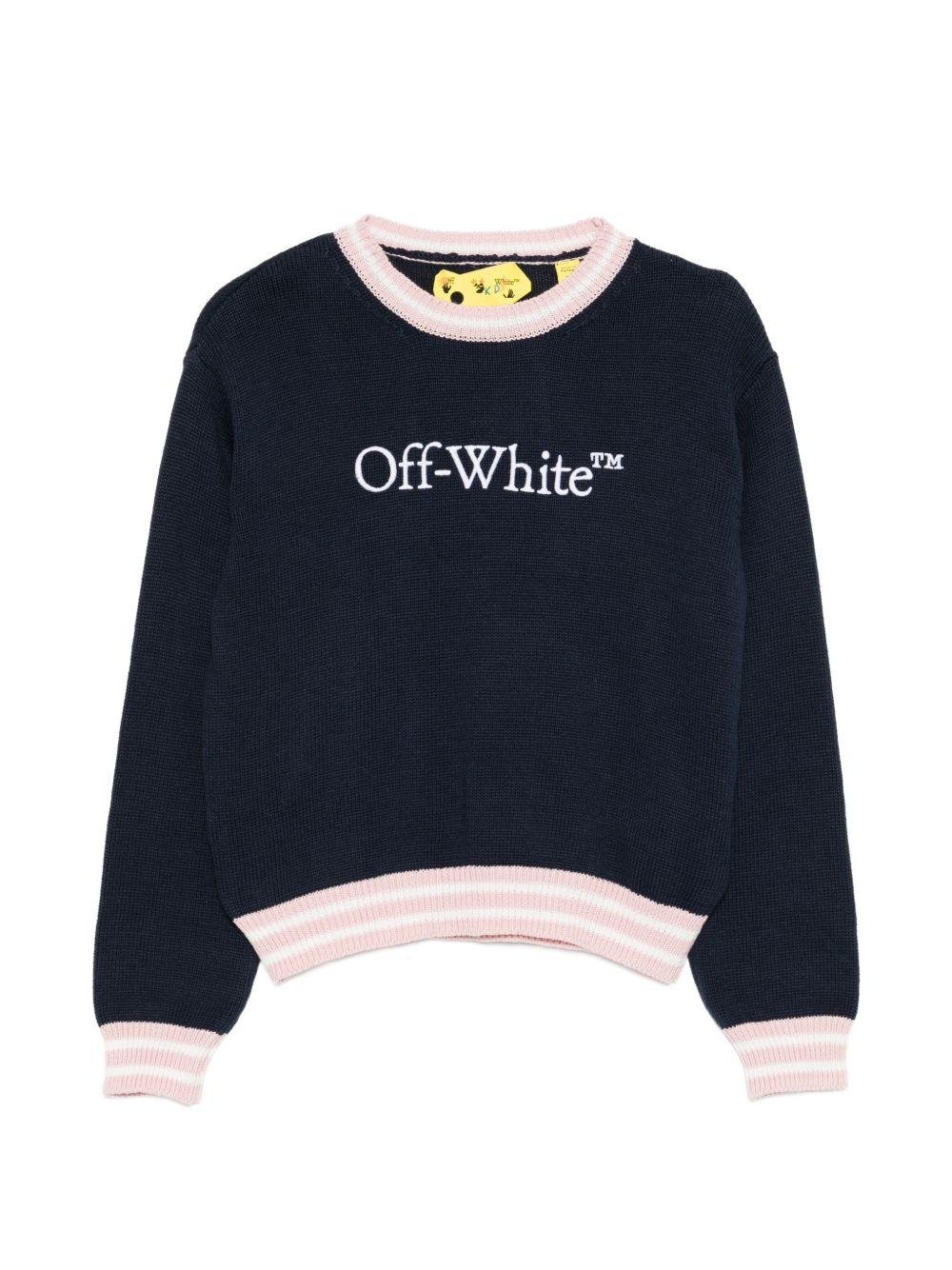 Maglia per bambina Off White Kids con logo - Ninna Nanna