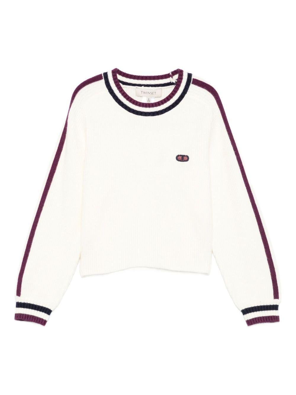 Maglia per bambina Twinset Kids a costine - Ninna Nanna