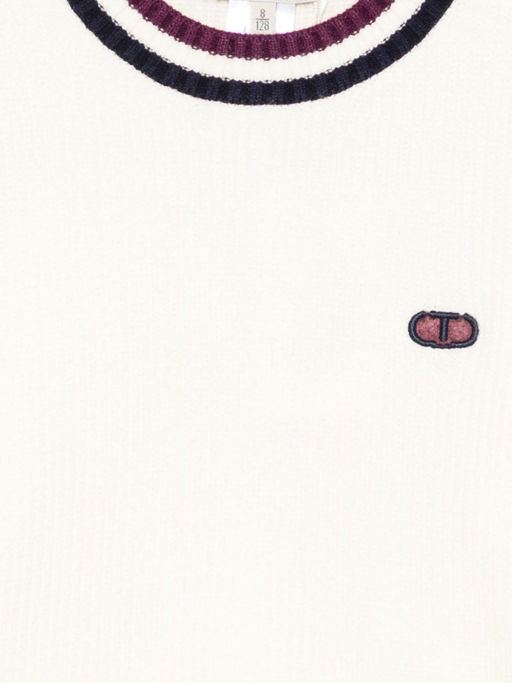 Maglia per bambina Twinset Kids a costine - Ninna Nanna