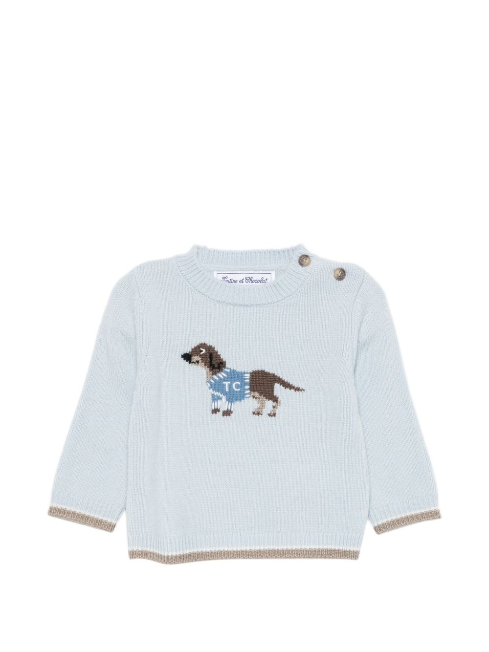 Maglia per neonato Tartine et Chocolat in lana - Ninna Nanna
