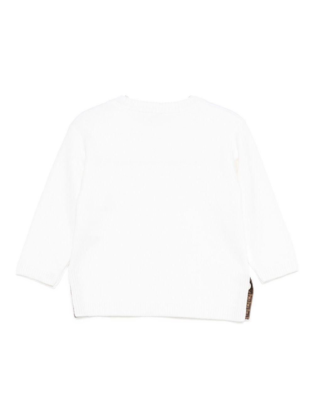 Maglioncino per neonato Fendi Kids con ricamo - Ninna Nanna