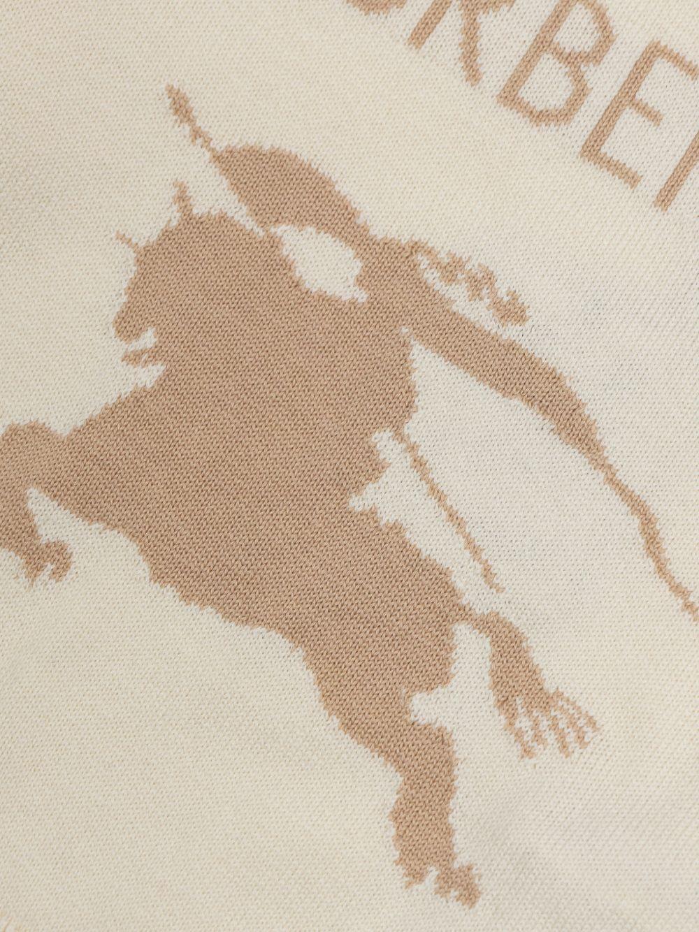 Maglione per bambina Burberry Kids con logo - Ninna Nanna