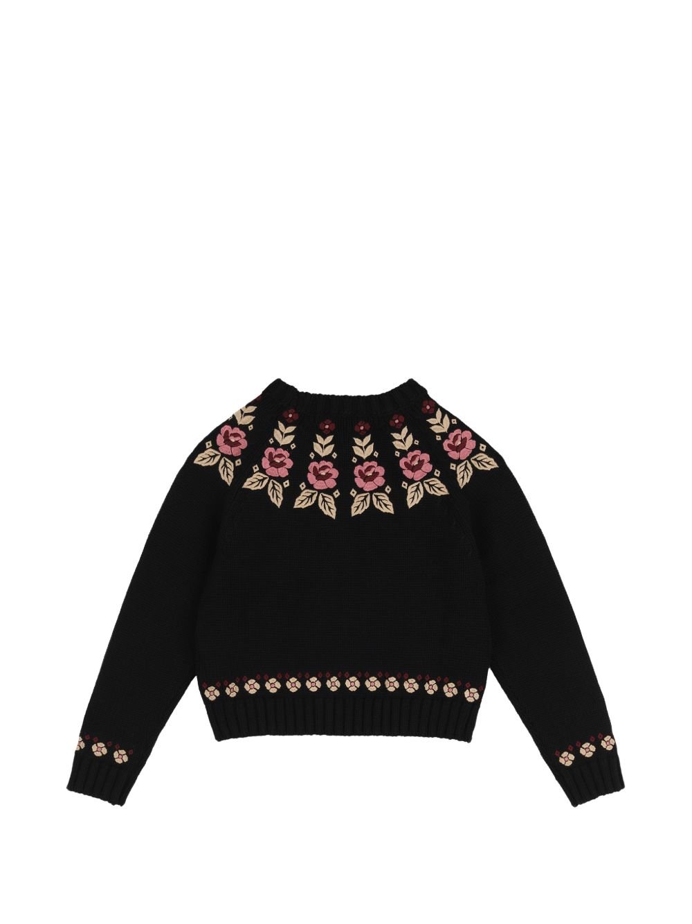 Maglione per bambina Chloé Kids a fiori - Ninna Nanna