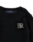 Maglione per bambina Ermanno Scervino Kids con patch - Ninna Nanna