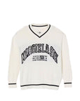Maglione per bambina Maison Margiela Kids con logo - Ninna Nanna