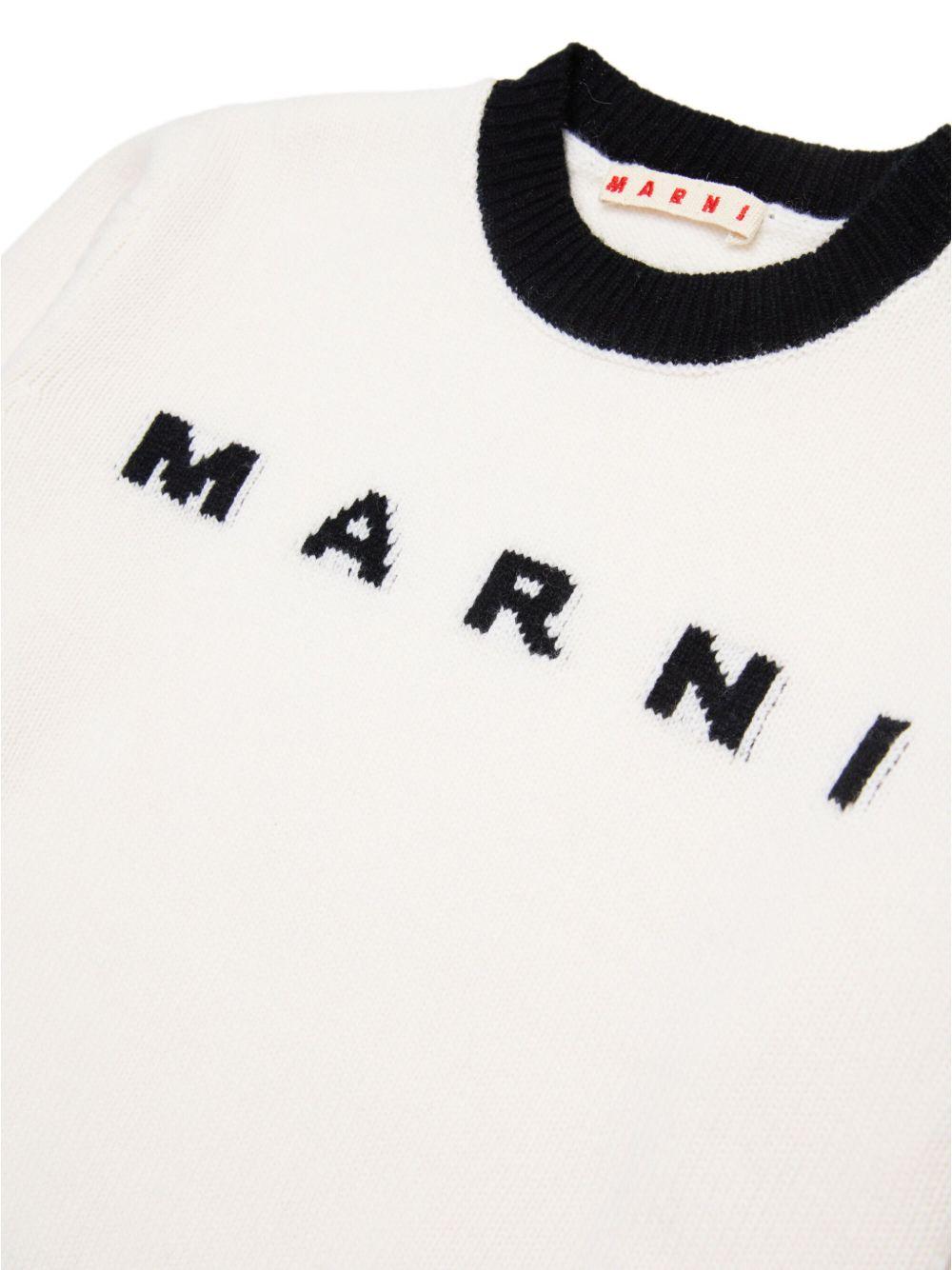 Maglione per bambina Marni Kids con logo - Ninna Nanna