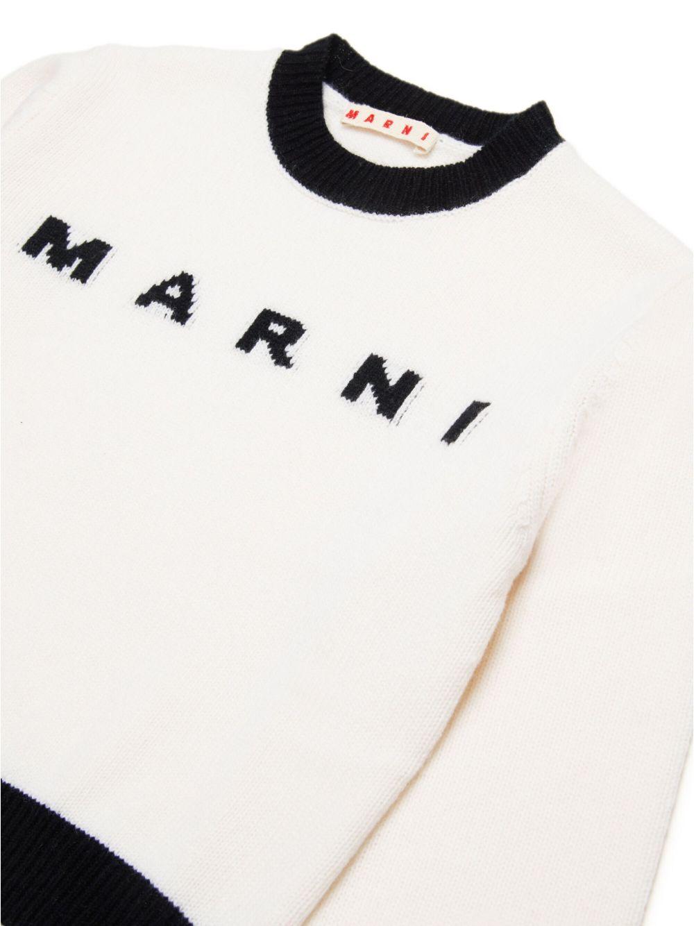 Maglione per bambina Marni Kids con logo - Ninna Nanna