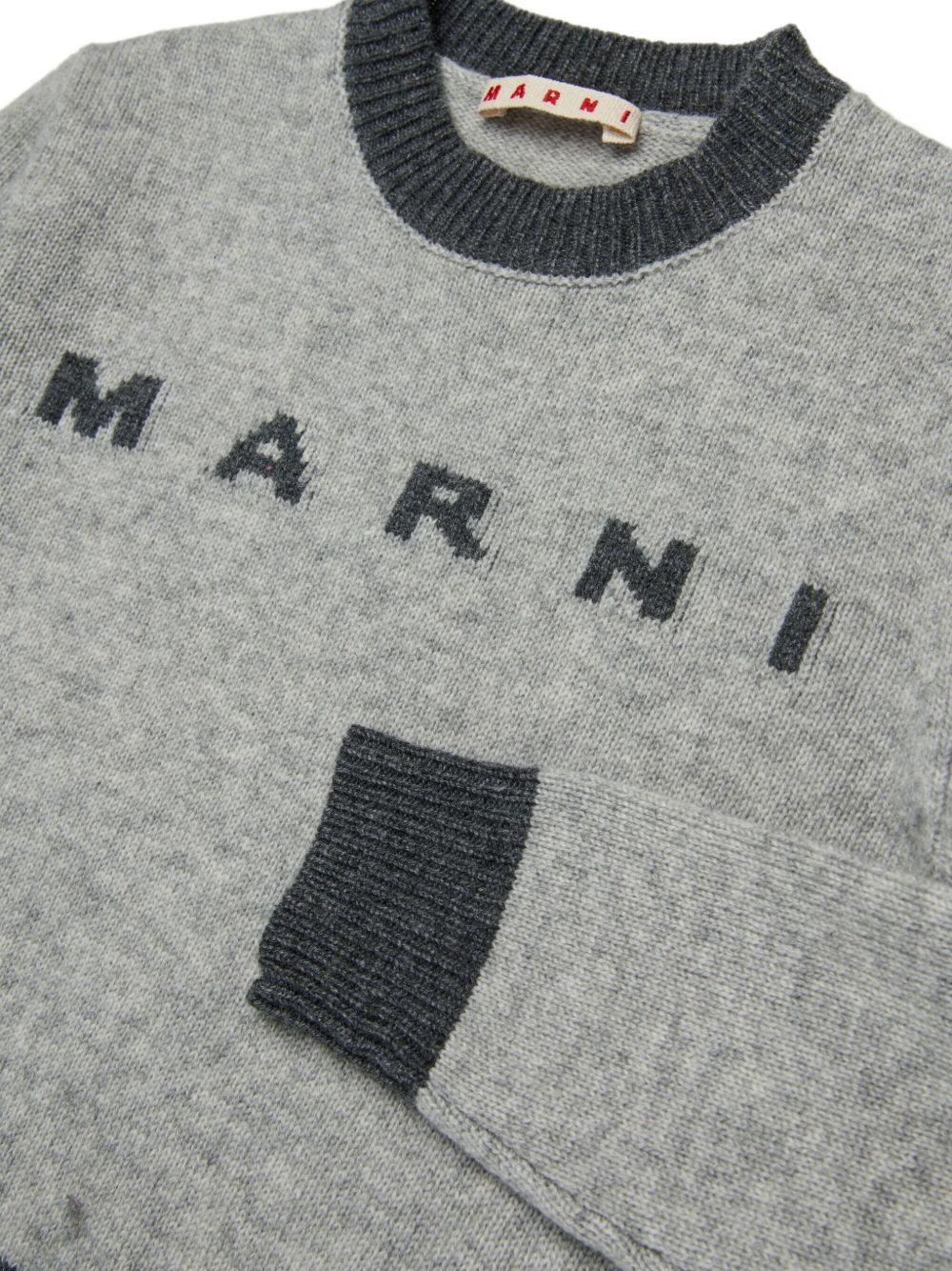 Maglione per bambina Marni Kids con logo - Ninna Nanna