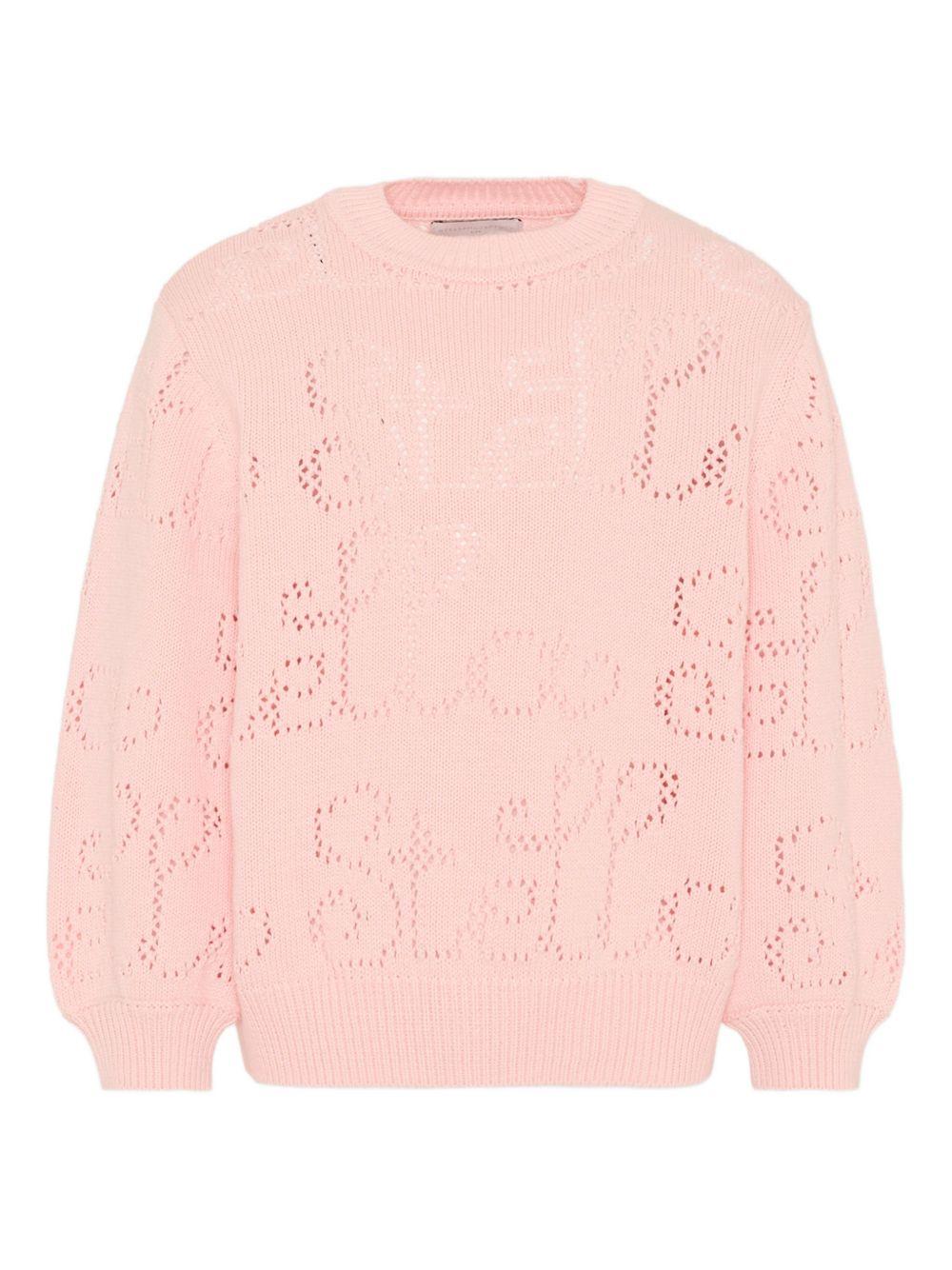 Maglione per bambina Stella McCartney Kids girocollo - Ninna Nanna
