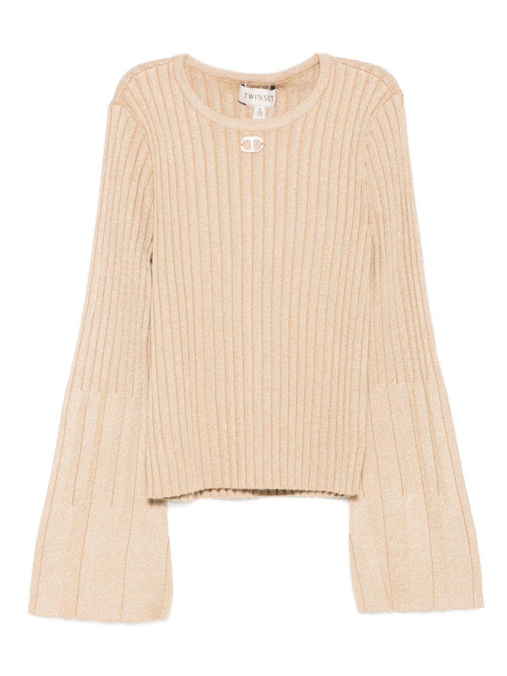 Maglione per bambina Twinset Kids in lurex - Ninna Nanna