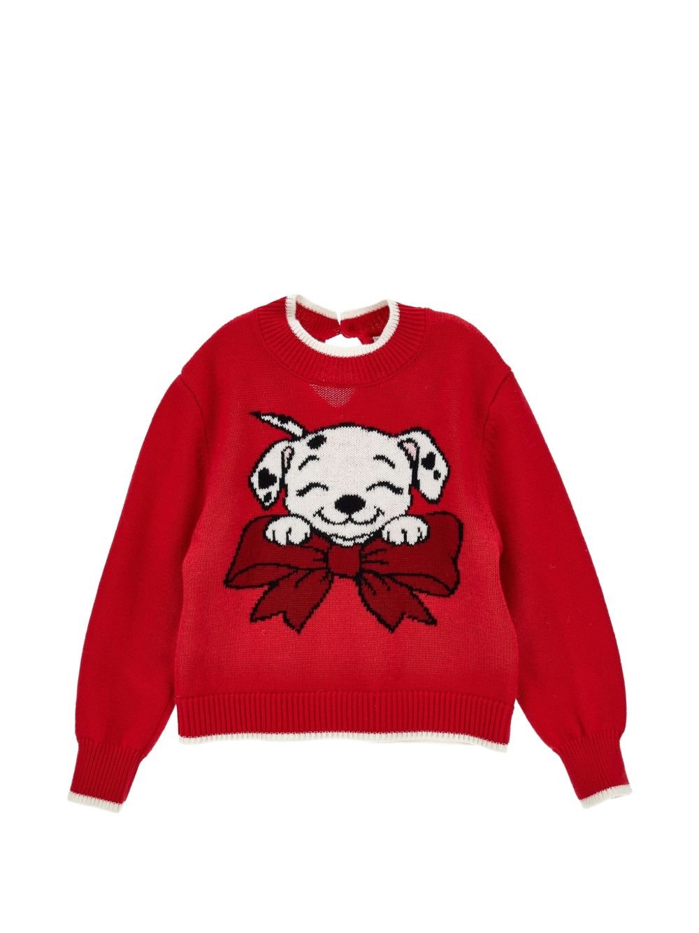 Maglione per neonata Monnalisa dalmata - Ninna Nanna
