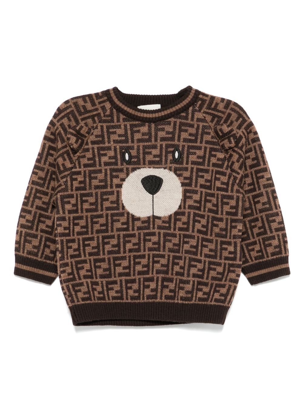 Maglione per neonato Fendi Kids con orsetto - Ninna Nanna