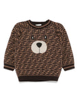 Maglione per neonato Fendi Kids con orsetto - Ninna Nanna