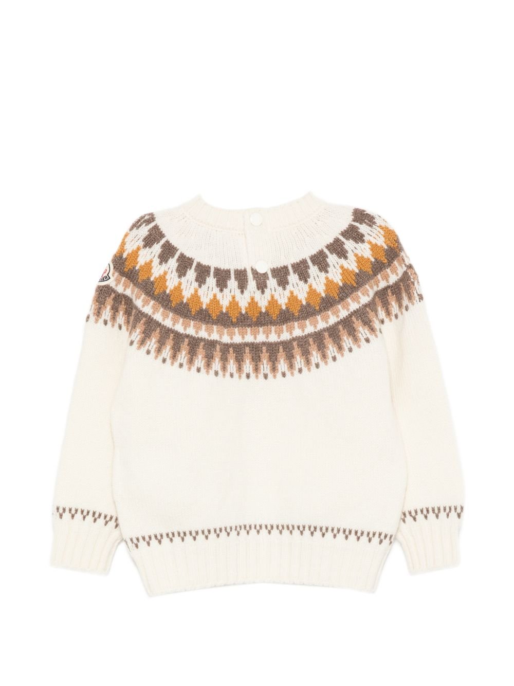Maglione per neonato Moncler Enfant jacquard - Ninna Nanna