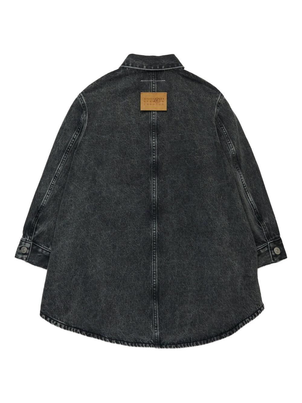 Maison Margiela Kids abito in jeans - Ninna Nanna