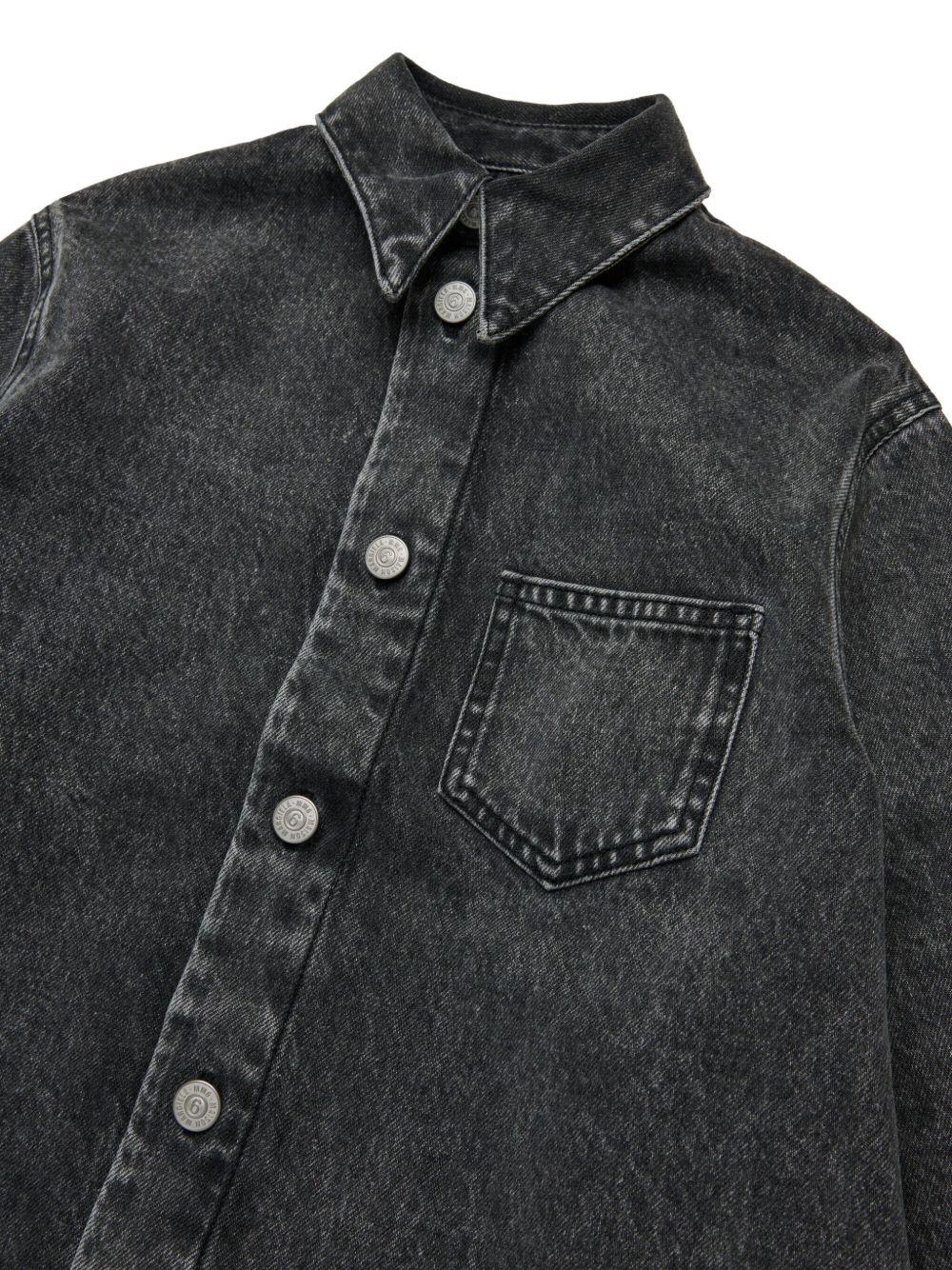 Maison Margiela Kids abito in jeans - Ninna Nanna