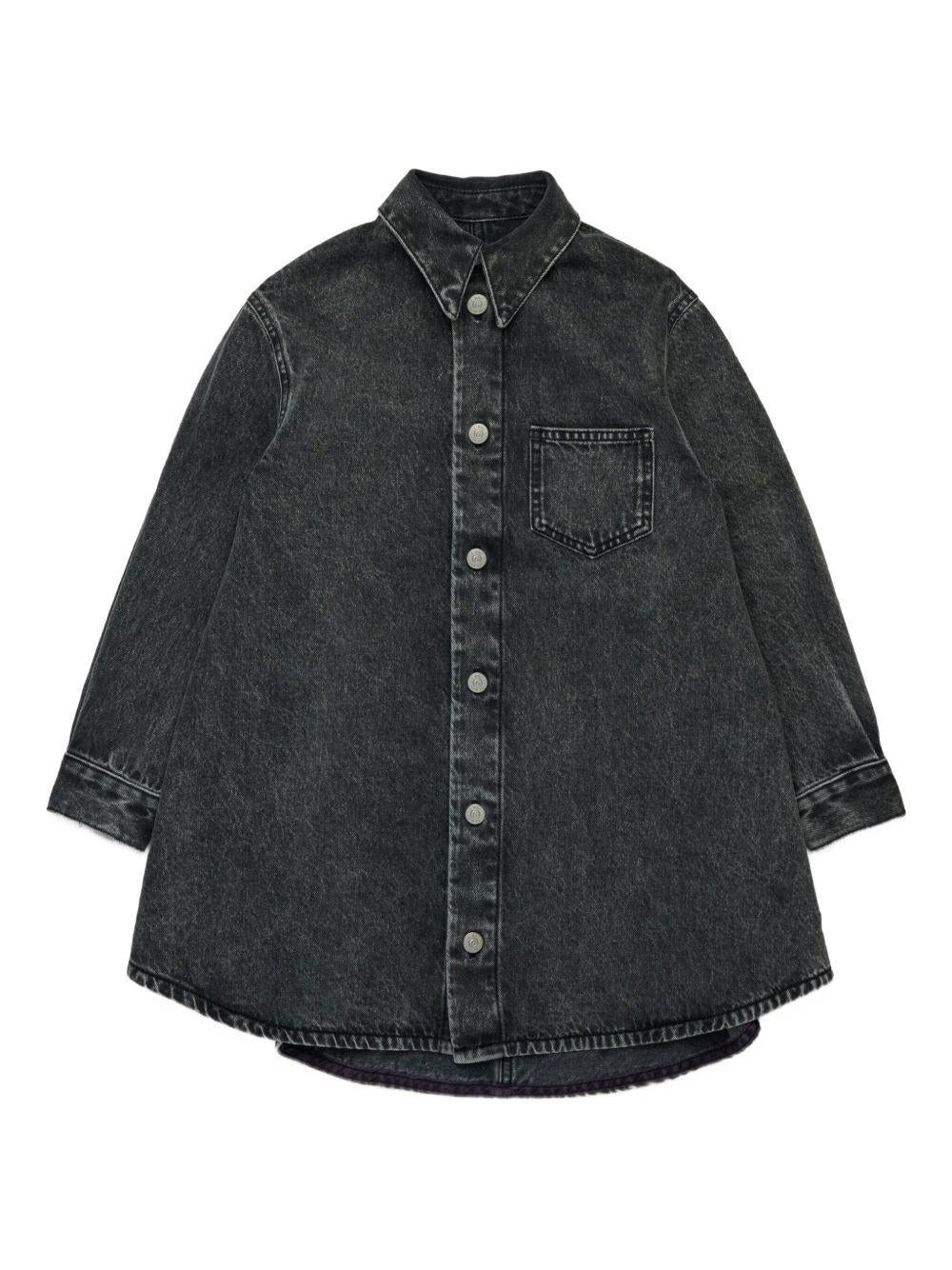 Maison Margiela Kids abito in jeans - Ninna Nanna