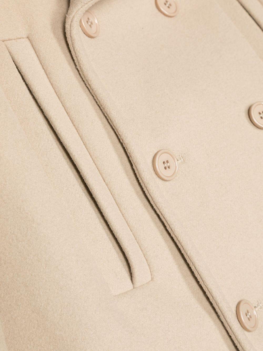 Maison Margiela Kids cappotto doppiopetto - Ninna Nanna