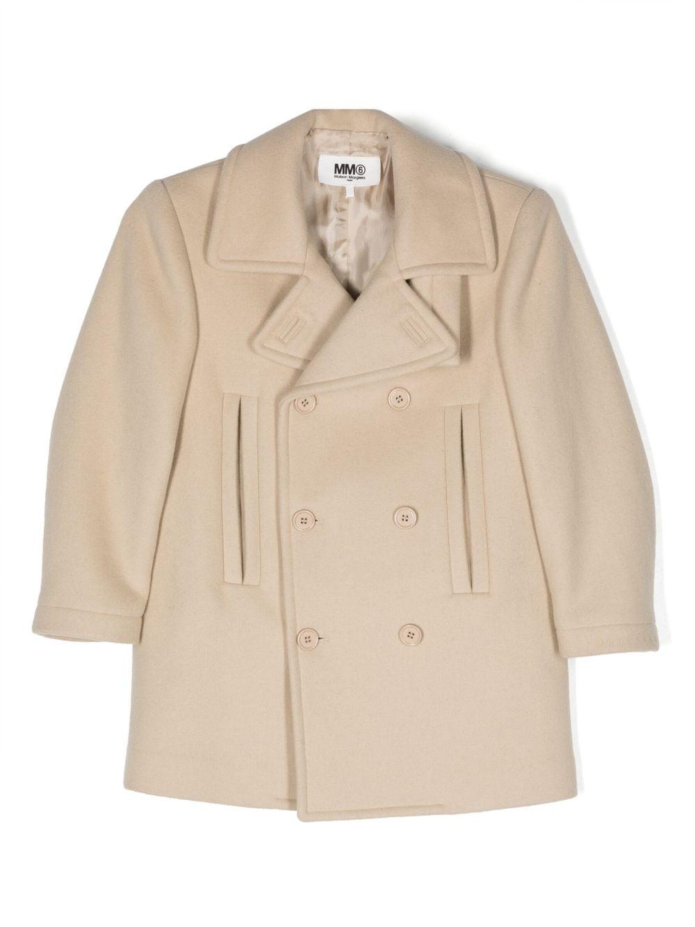 Cappotto Invernale Bambina JiAmy A Doppio Petto Con Pelliccia Ecologica - 2-7 Anni